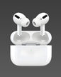 Air-pods Pro with Wireless Charging Case with Sensor Enabled Bluetooth Headset (White, True Wireless)